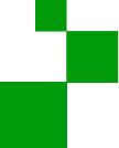 3 green squares